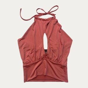Top Chic Pink Slinky Top